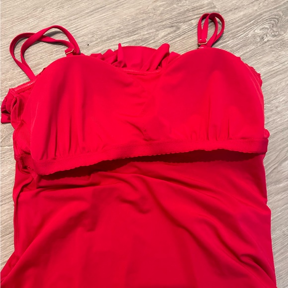 NWOT GIANNA Bandeau One-piece Swimsuit size XL - Picture 8 of 11